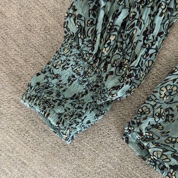 Colonels blouse with camisole. Size small NWT blue - Picture 4 of 6